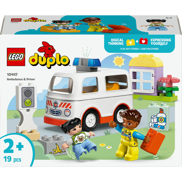 Product image 1 of Lego 10447 Duplo Town Ambulance & Driver