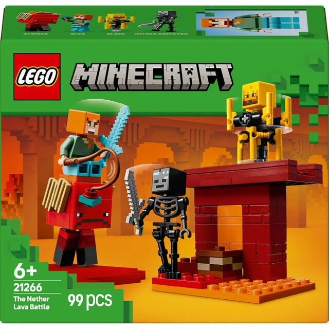 Product image 1 of Lego 21266 Minecraft The Nether Lava Battle