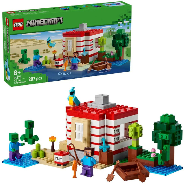 Product image 1 of Lego 21275 Minecraft The Tnt Jungle House