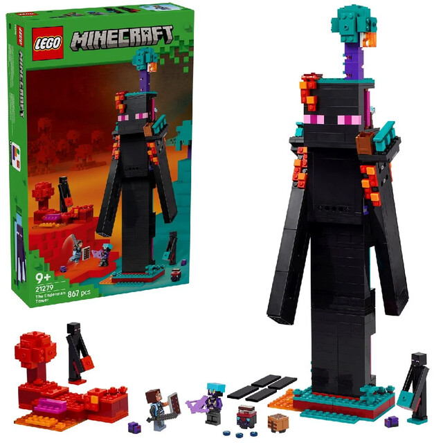 Product image 1 of Lego 21279 Minecraft The Enderman Tower