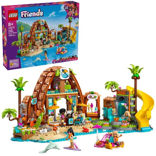 Product image 1 of Lego 42673 Friends Family Vacation Beach Resort