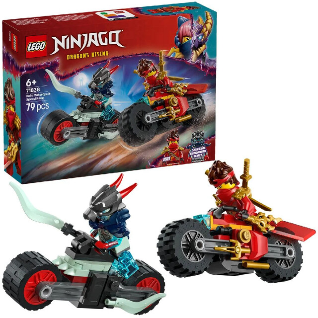 Product image 1 of Lego 71838 Ninjago Kai's Motorcycle Speed Race