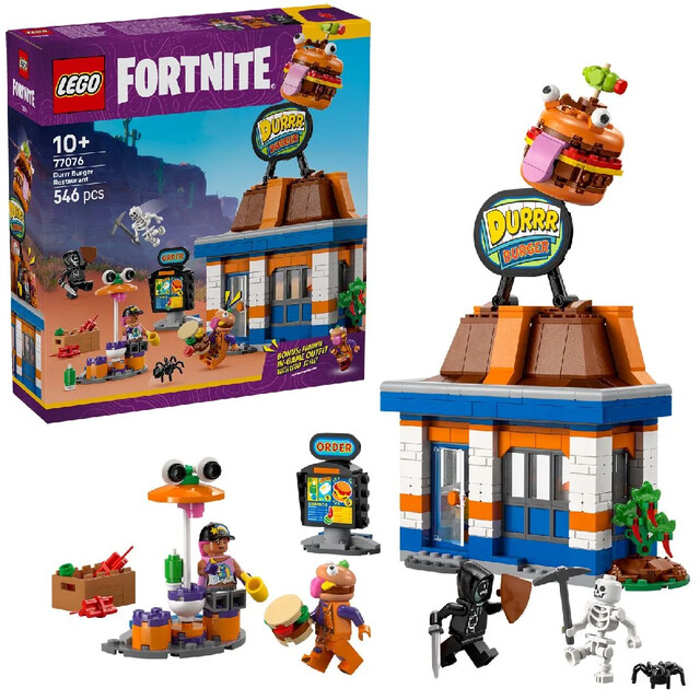 Product image 1 of Lego 77076 Fortnite Durrr Burger Restaurant