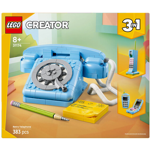 Product image 1 of Lego 31174 Creator Retro Telefoon