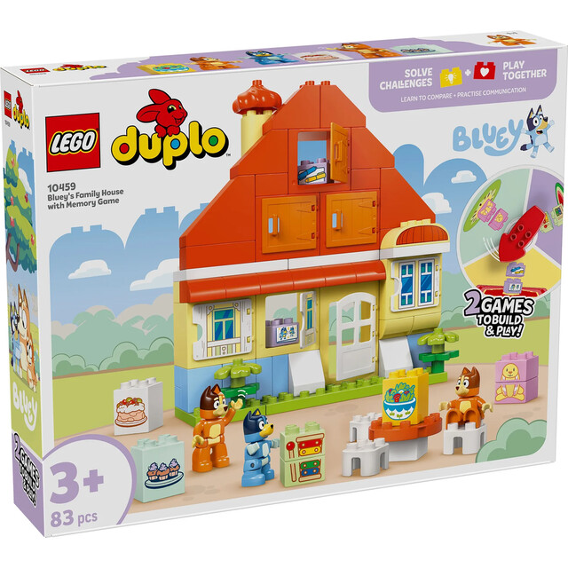 Product image 1 of Lego 10459 Duplo Bluey Huis Geheugenspel