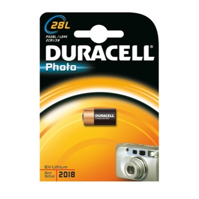 Product image 1 of Duracell Photo 28L Wegwerpbatterij Lithium