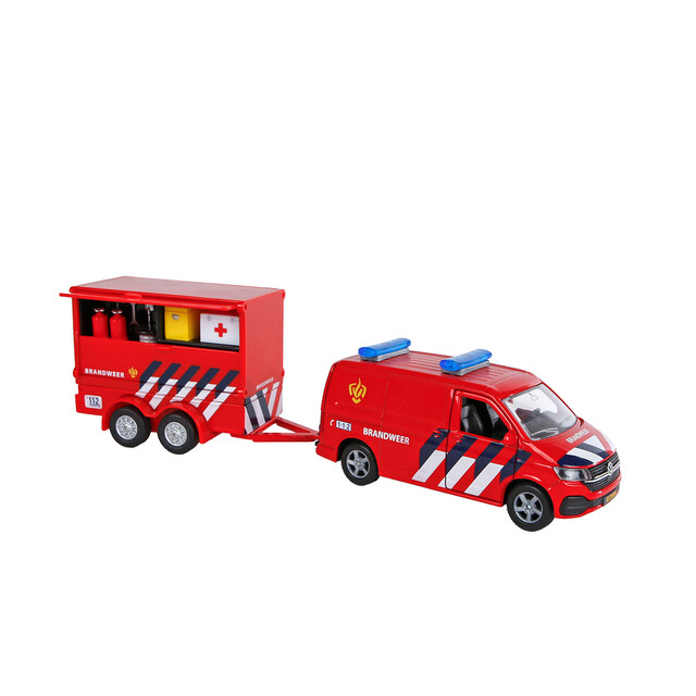 Product image 1 of Kids Globe 520322 - Volkswagen Transporter Brandweer NL 1:36