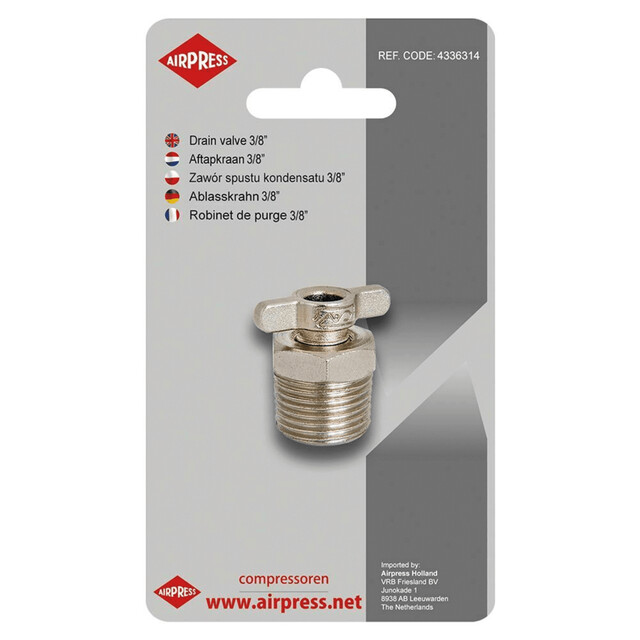 Product image 1 of Airpress Aftapkraan 3/8"