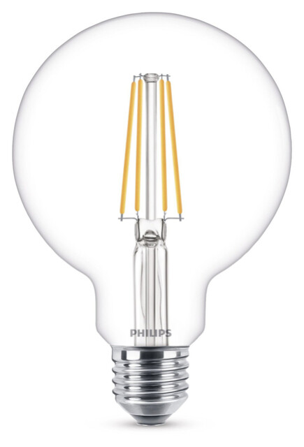 Product image 1 of Philips Filamentlamp helder 60W G93 E27