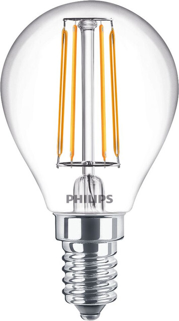 Product image 1 of Philips Filamentkaarslamp helder 40W P45 E14