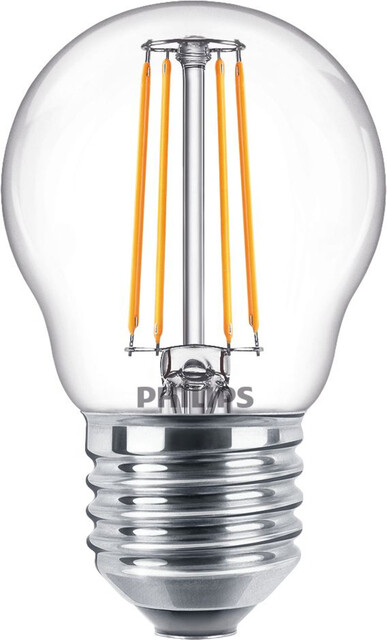 Product image 1 of Philips Filamentkaarslamp helder 40W P45 E27