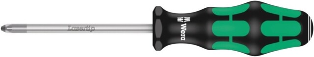 Product image 1 of Wera 355 PZ Pozidriv PZ 2 x 100 mm Schroevendraaier