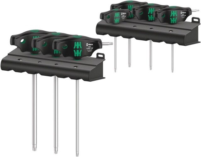 Product image 1 of Wera 467/7 TORX HF set 1 schroevendraaierset T-greep-TORX 7-dlg schroevendraaier