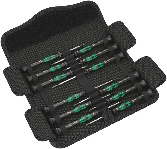 Product image 1 of Wera Kraftform Micro 12-dlg universal schroevendraaierset