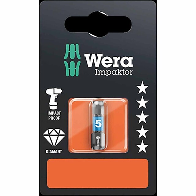 Product image 1 of 840/1 Imp Dc Zb Impaktor Zeskant Bits, 4 X 25 Mm