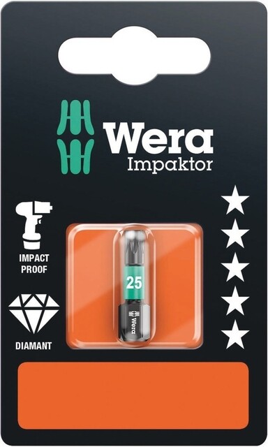 Product image 1 of 867/1 IMP DC ZB TX 25 x 25 mm Impaktor Bits