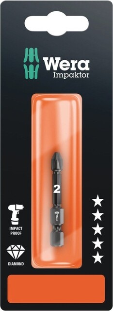 Product image 1 of 855/4 IMP DC ZB Impaktor Bits PZ 2 x 50 mm Pozidriv