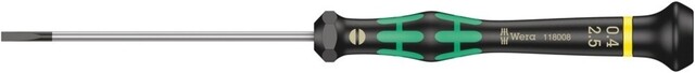 Product image 1 of Wera 2035 Kraftform Micro Zaagsnede 0.40 x 2.5 x 80 mm Schroevendraaier