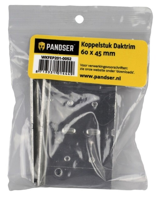 Product image 1 of Pandser Koppelstuk daktrim 60 x 45 mm set 5 st