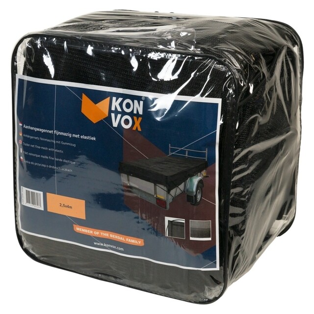 Product image 1 of Loadlok Aanhangw Net Fijnm + Koord 250 X 400 Zwart