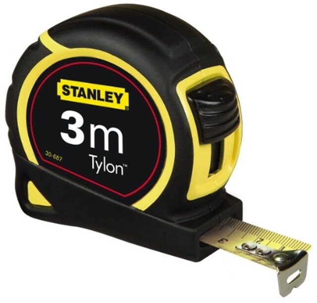 Product image 1 of Stanley Rolbandmaat Stanley Tylon 3 Meter 12,7 mm