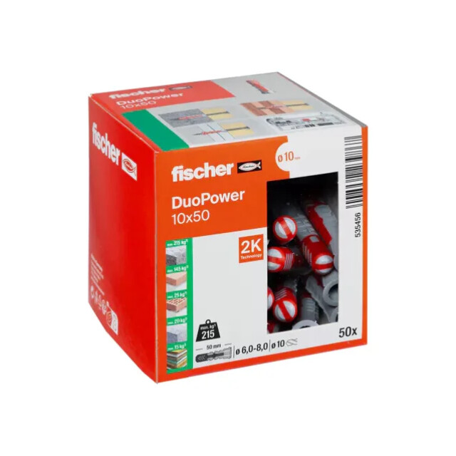 Product image 1 of Fischer DuoPower 10 x 50 mm 