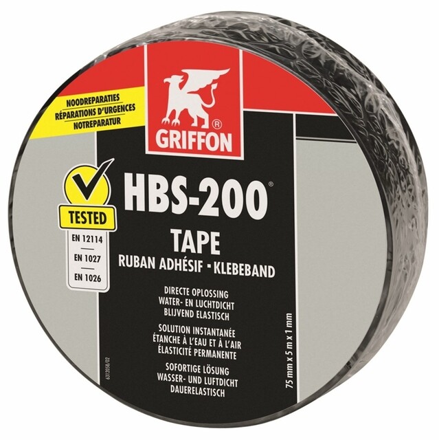 Product image 1 of Griffon HBS-200 Tape - Rol 7,5 cm x 5 m