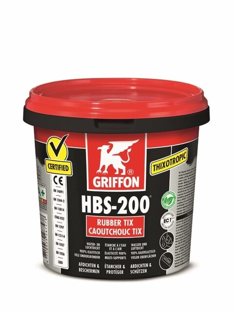 Product image 1 of Griffon HBS-200 Rubber Tix Pot - 1 L