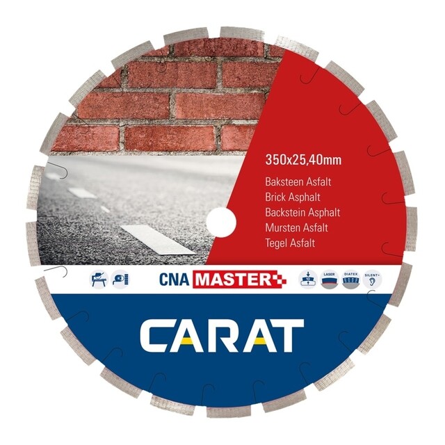 Product image 1 of Carat Diamantzaag Baksteen Ø350x25,40Mm, Cna Master