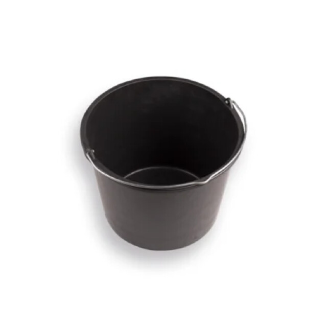 Product image 1 of Bouwemmer Zwart Gripline 20 Liter Met Hengsel