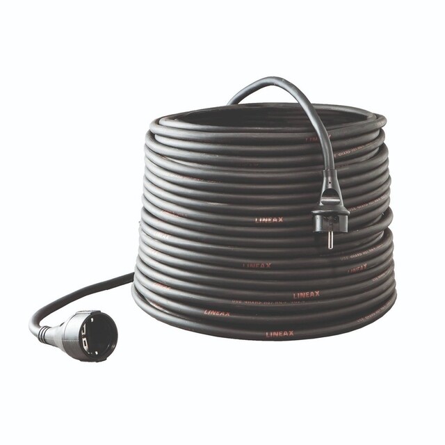 Product image 1 of Verlengkabel 230 Volt 3 x 1.5 mm2 Zwart 10 Meter