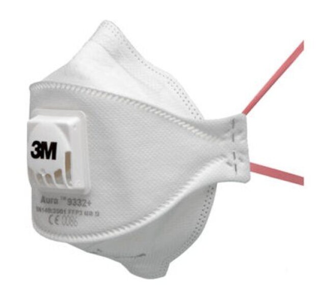 Product image 1 of 3M Aura Stofmasker 9332+ FFP3 Met Uitademventiel