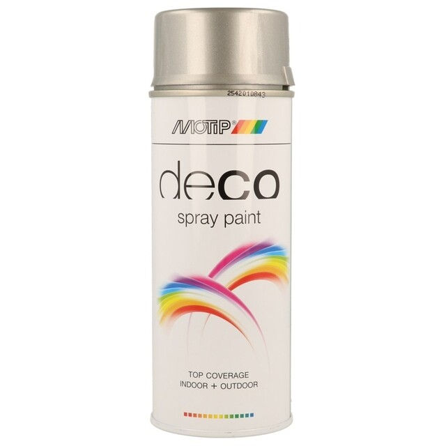 Product image 1 of Colourspray Hoogglans Ral 9007 Grijs Aluminium Metallic 400 Ml