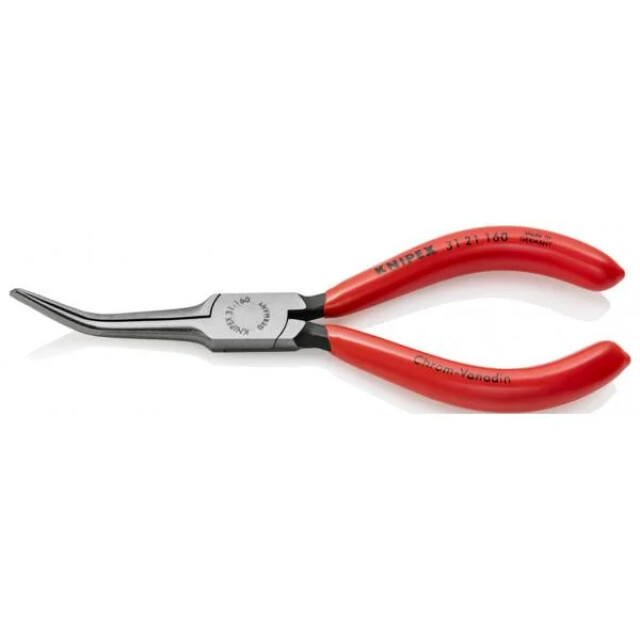 Product image 1 of Knipex Elektronica-Grijptang Gebogen - 31 21 160