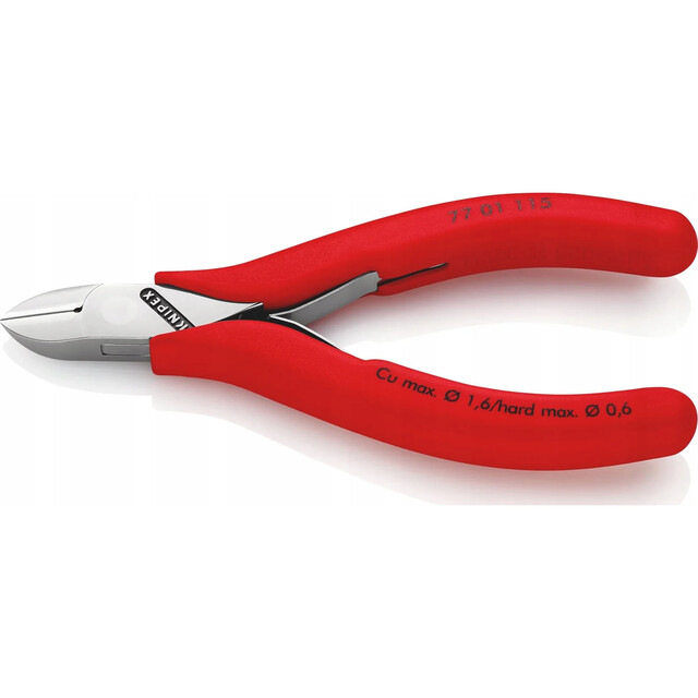 Product image 1 of Knipex Elektronica-Zijsnijtang - 77 01 115 SB