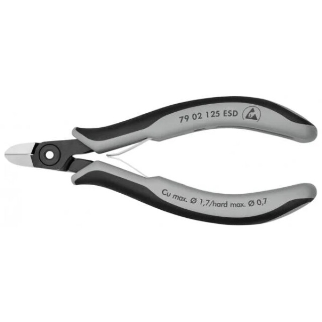 Product image 1 of Knipex Elektronica-Zijsnijtang - 79 02 125 ESD
