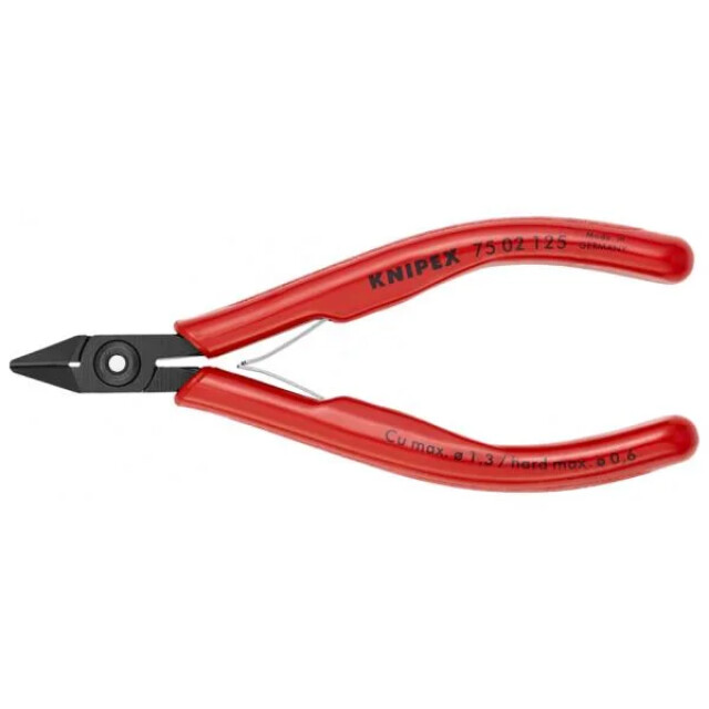 Product image 1 of Knipex Elektronica-Zijsnijtang - 75 02 125 SB