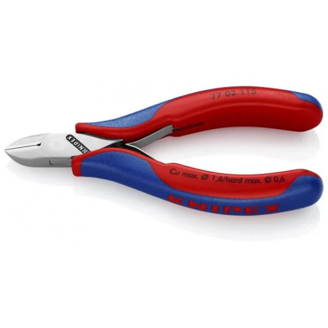Product image 1 of Knipex Elektronica-Zijsnijtang - 77 02 115 SB