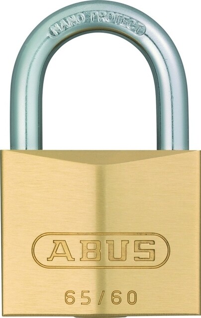 Product image 1 of Abus hangslot messing 65-20mm