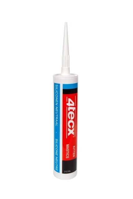 Product image 1 of 4Tecx Siliconenkit Neutraal Grijs 310ml