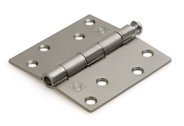 Product image 1 of Dulimex Scharnier rechte hoeken 89x89 mm losse pen staal verzinkt