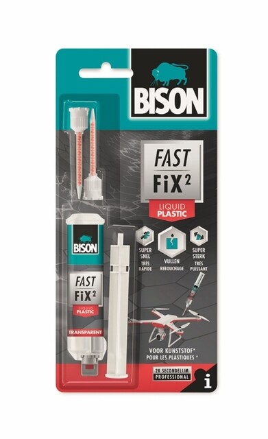 Product image 1 of Bison Fast Fix² Liquid Plastic Card - 10 g