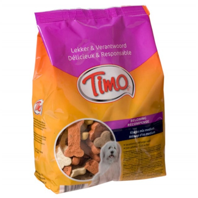 Product image 1 of Timo Koekjes kluifjes mix 700 g