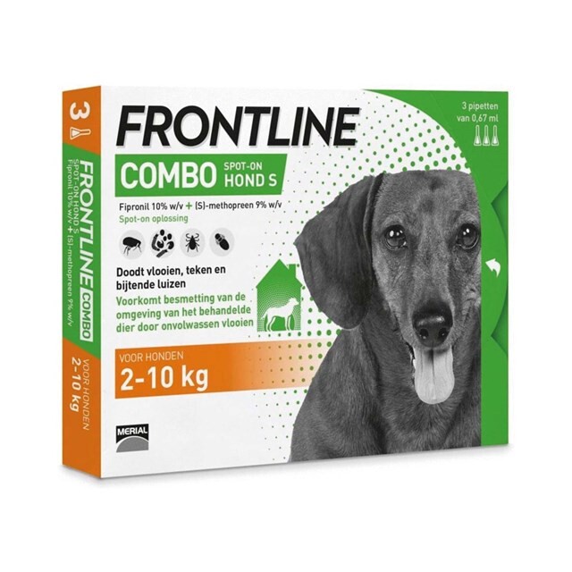 Product image 1 of Frontline Combo Hond S 2-10 Kg 3 Pipet