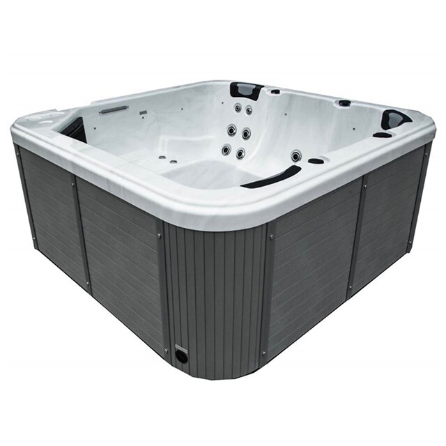 Product image 1 of Infinity Spa Vierkant Bolsena 5 Persoons - LED verlichting - incl. Cover