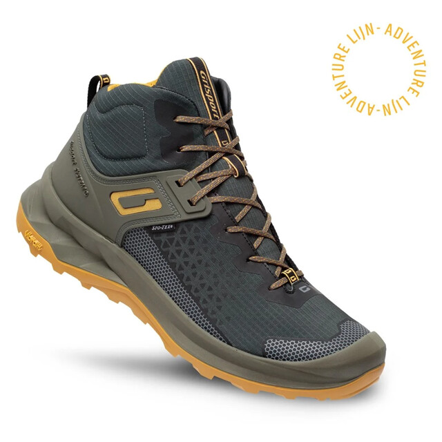 Product image 1 of Grisport Wandelschoen Explorer M Groen/Geel 44