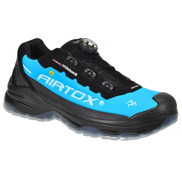 Product image 1 of AIRTOX Werkschoenen TX22 S3 Zwart/Blauw Maat 43