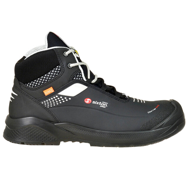 Product image 1 of Sixton Werkschoenen Forza Hoog S3 Zwart/Grijs Maat 45