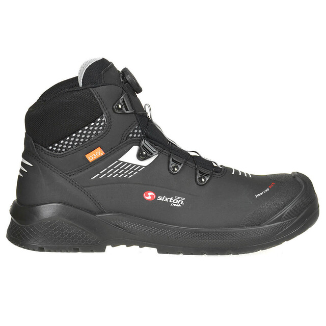 Product image 1 of Sixton Werkschoenen Forza Boa Hoog S3 Zwart  Maat 42