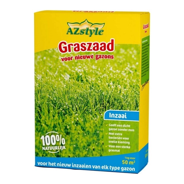 Product image 1 of Azstyle Graszaad Inzaaien - 1 Kg